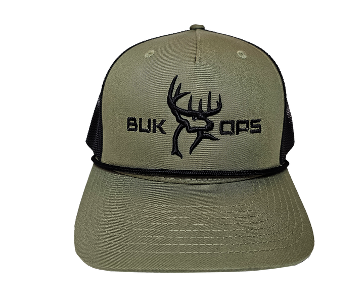 BUK OPs Logo Rope Hat Green