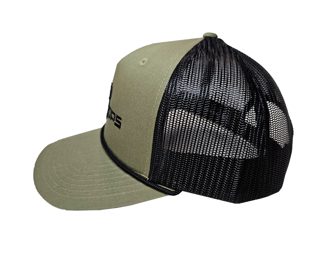 BUK OPs Logo Rope Hat Green