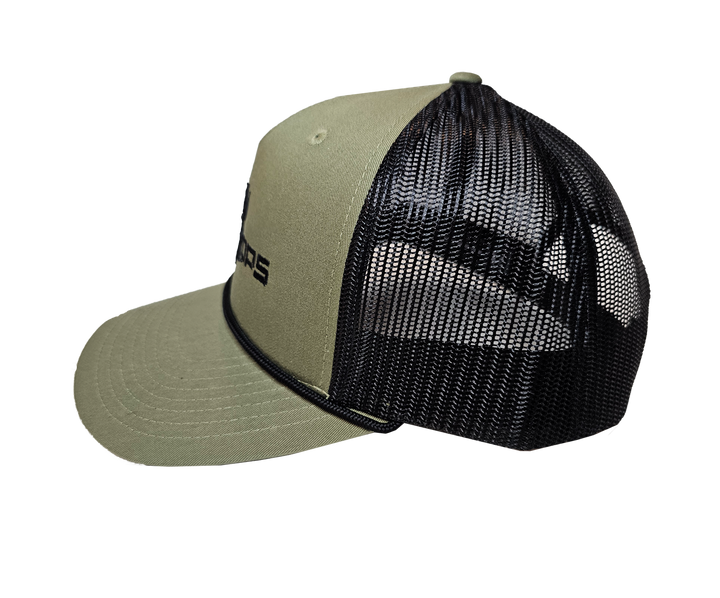 BUK OPs Logo Rope Hat Green